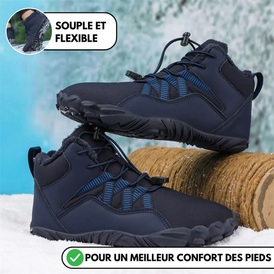 Carter Elite - Chaussure pieds nus antidérapante et universelle pour l'hiver