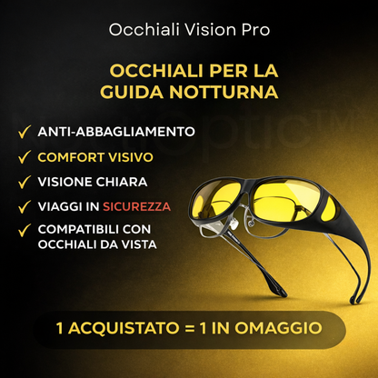 Vision Pro – Vedi meglio. Guida con più serenità.