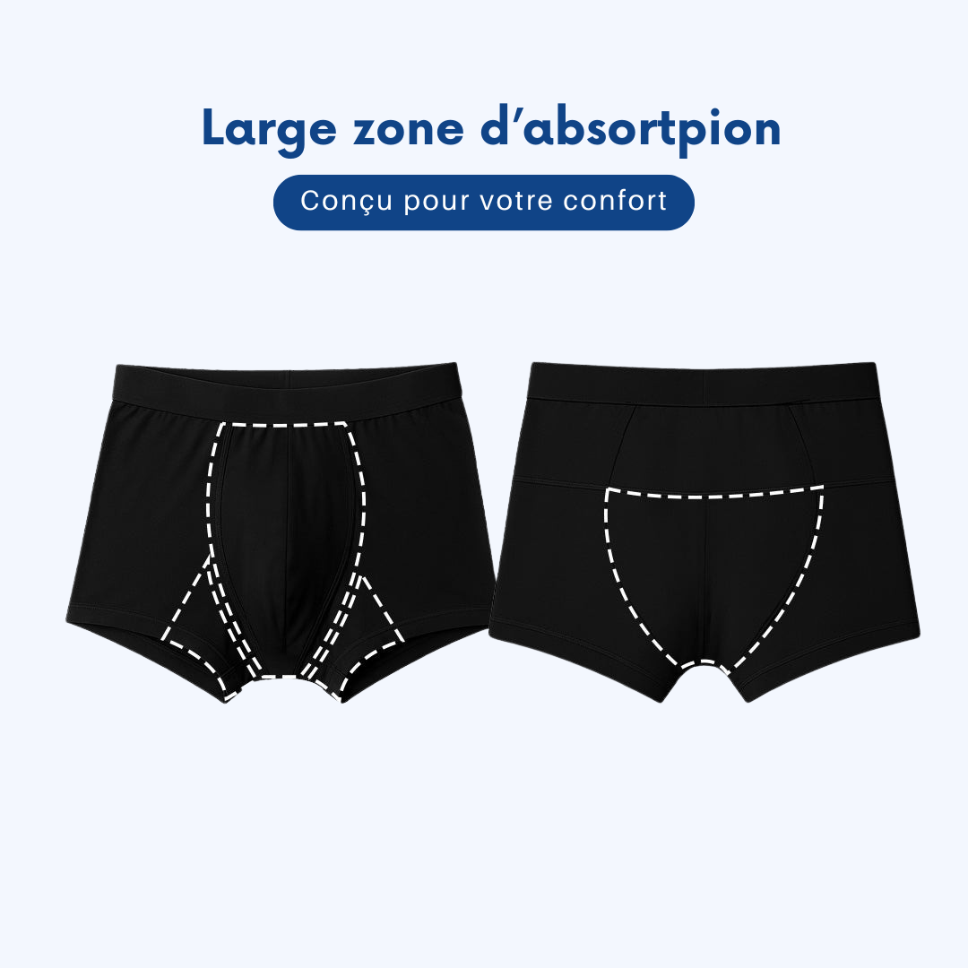 Boxer d’incontinence ultra-absorbant