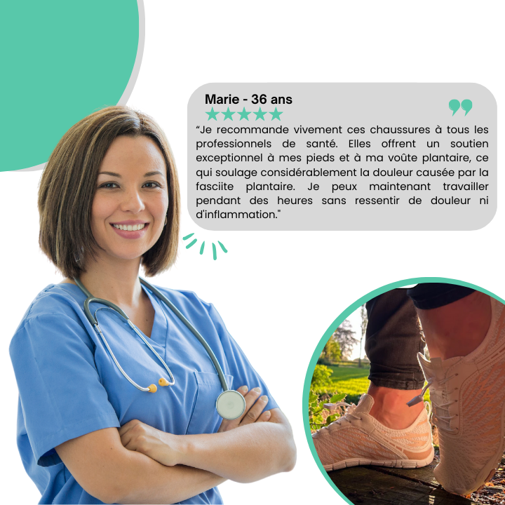 Pure Step – Soulage la neuropathie et réduit les douleurs inflammatoires des pieds.