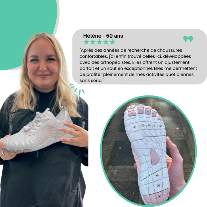 Pure Step – Soulage la neuropathie et réduit les douleurs inflammatoires des pieds.