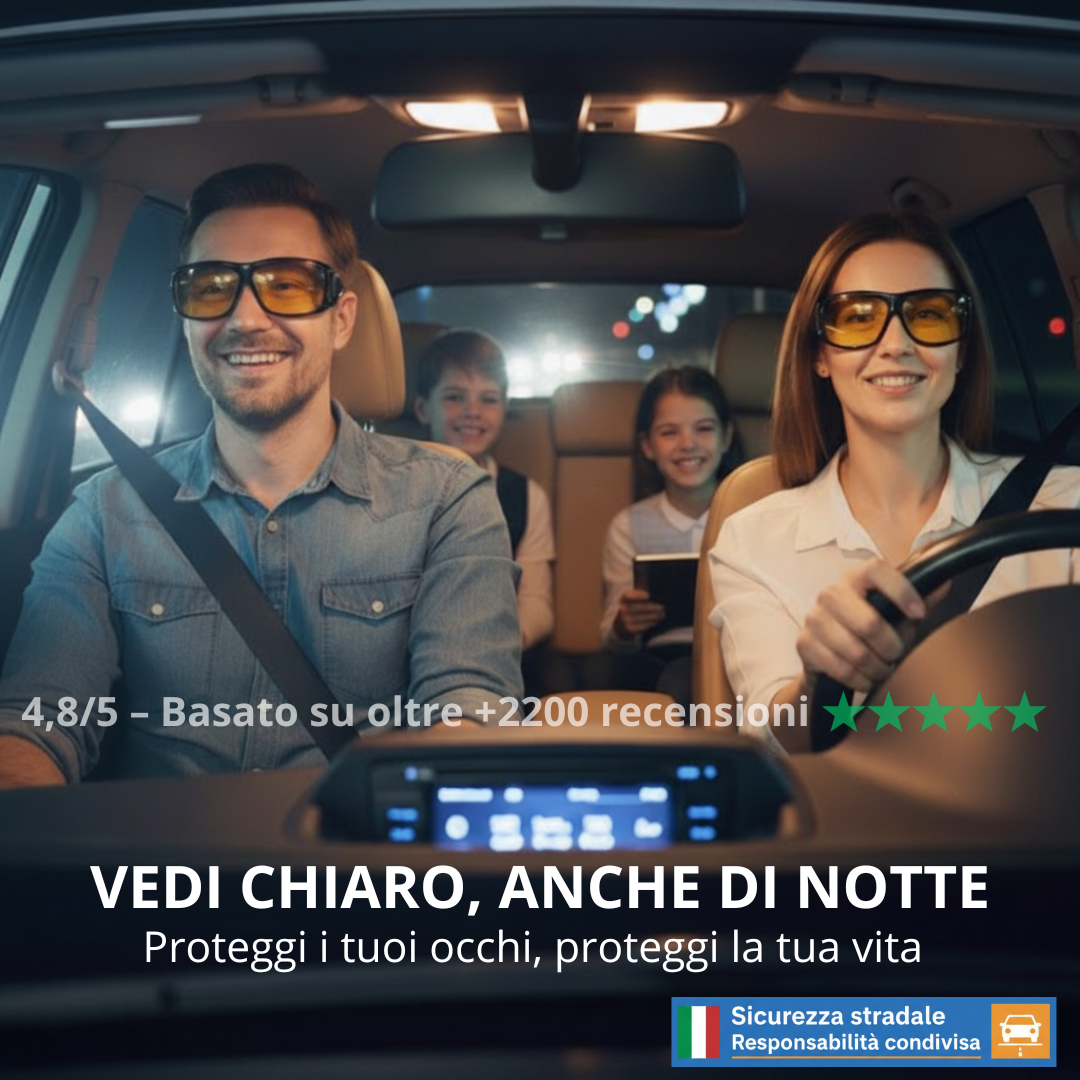 Vision Pro – Vedi meglio. Guida con maggiore tranquillità. 