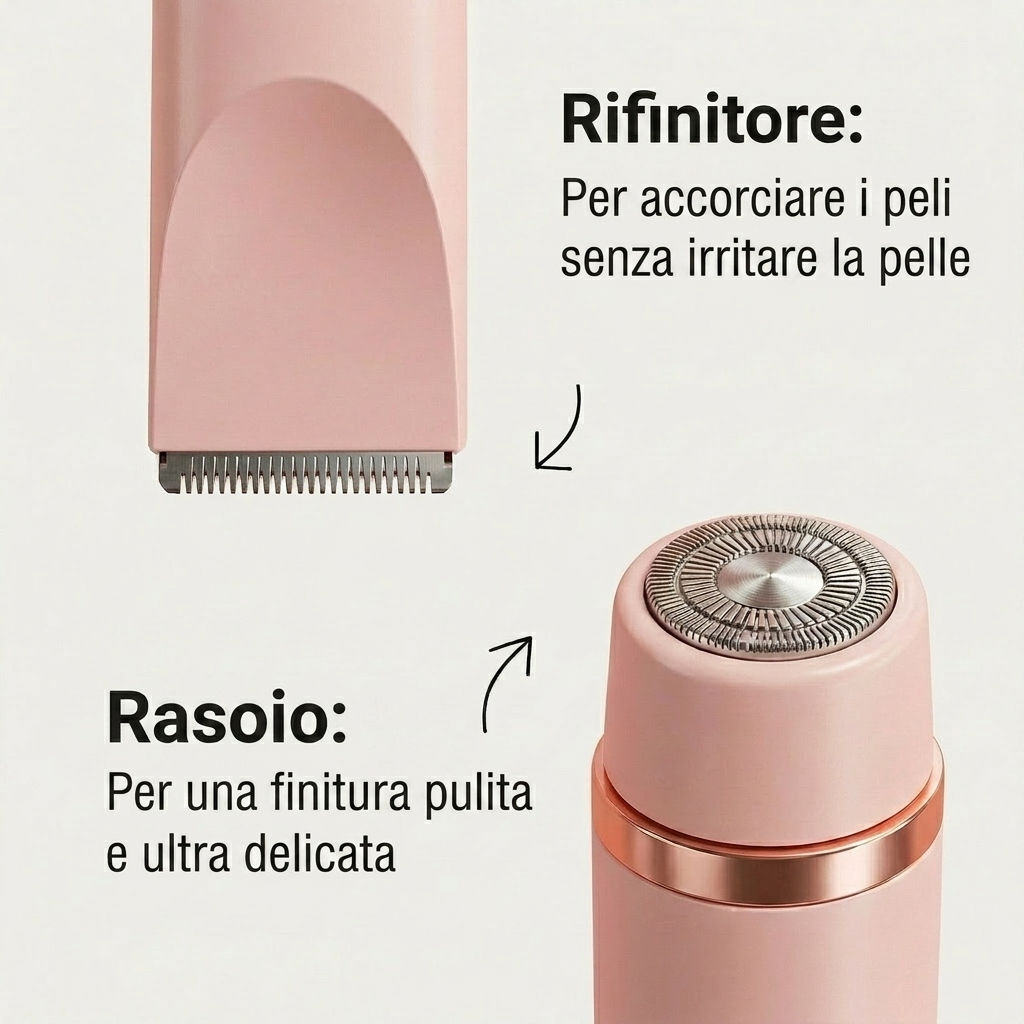 Rasoio 2 in 1 per bikini e corpo Nuresty™