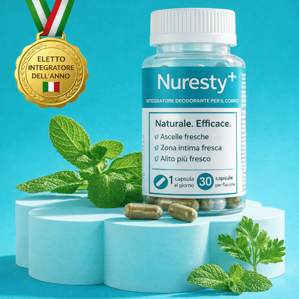 DEOS Nuresty+ | INTEGRATORE ANTI-ODORE