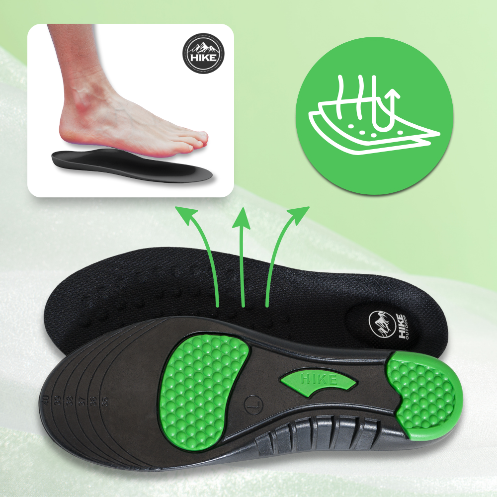 HIKE® Orthopedic Insoles - Pain-Relieving and Shock-Absorbing Insoles