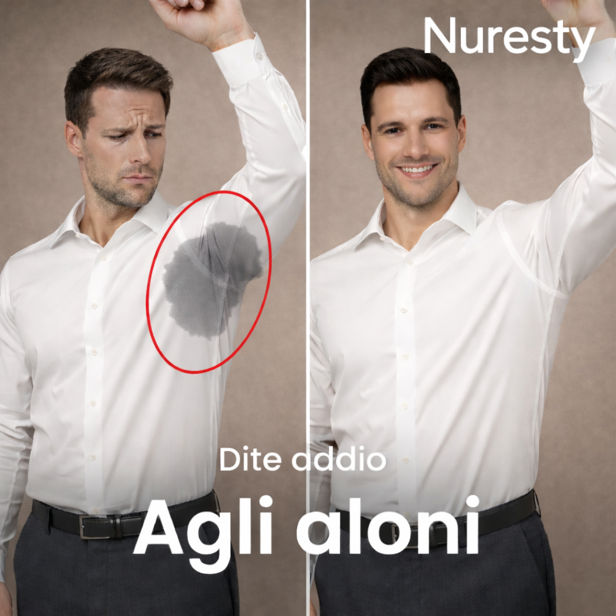 Camicia Antipiega a Taglio Aderente