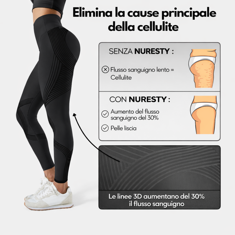 Leggings 3D Nuresty® — Leviga e Scolpisce