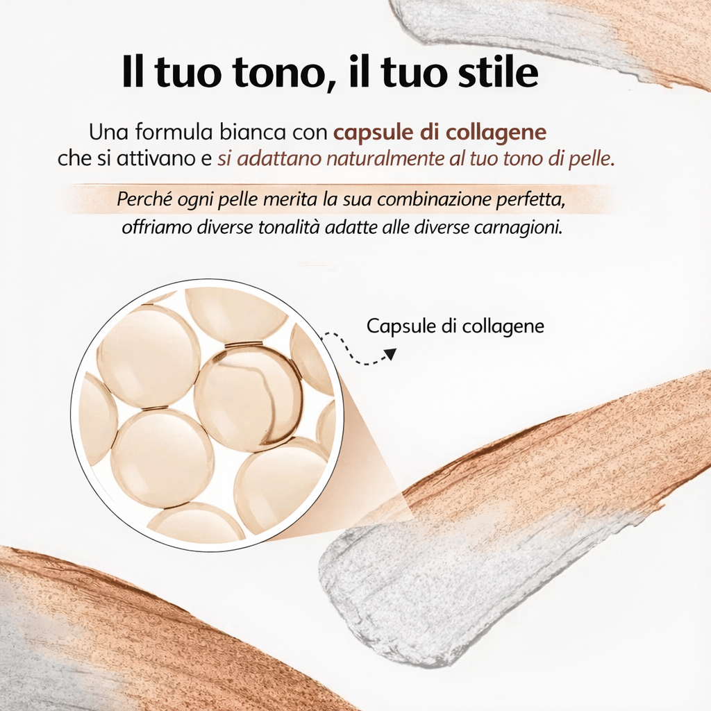 Foundation adattiva – Incarnato perfetto, naturale e luminoso