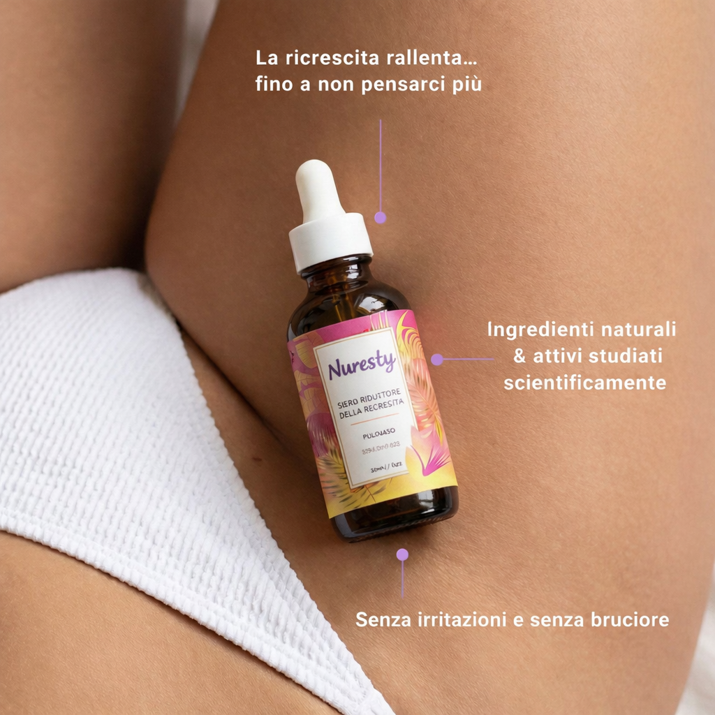 Siero Anti-Ricrescita — L’Alternativa al Laser