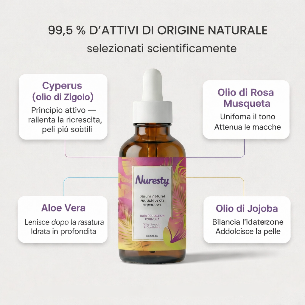 Siero Anti-Ricrescita — L’Alternativa al Laser