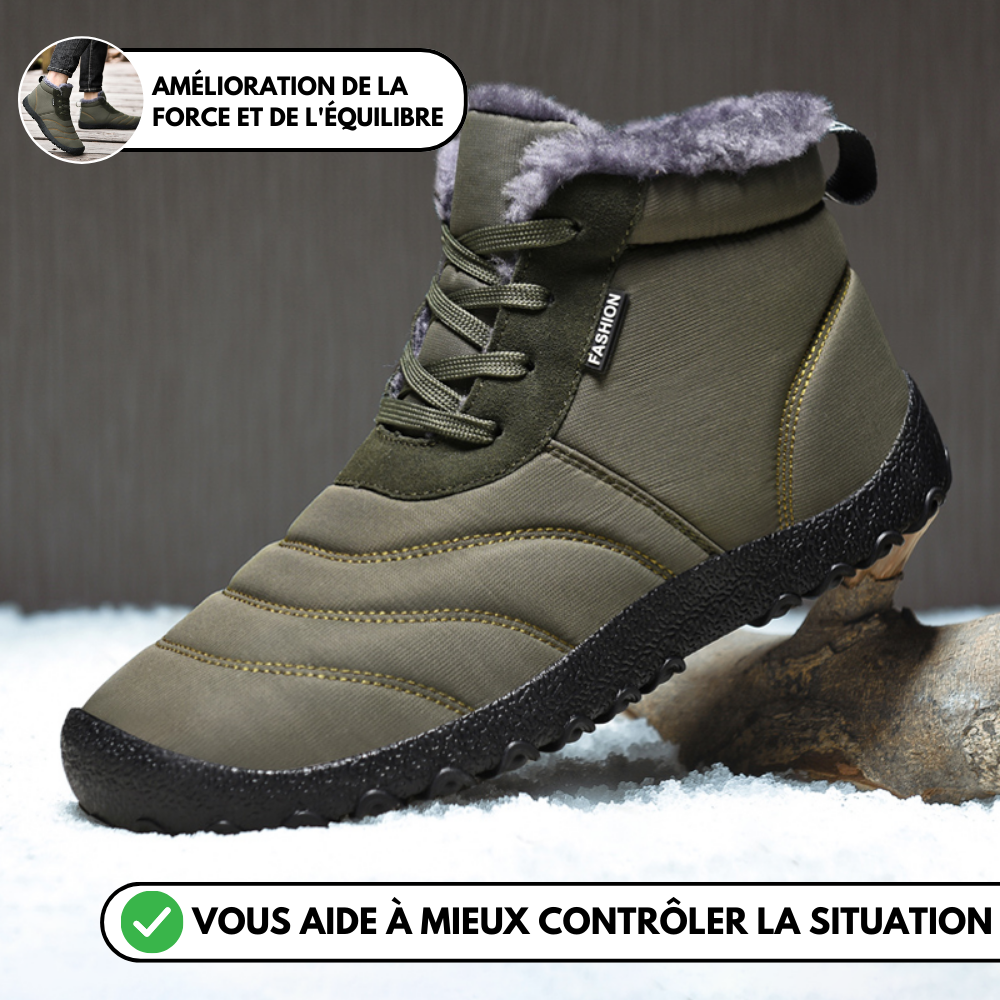 Karter Chaussures d'hiver pieds nus - Chaussures d'hiver ergonomiques