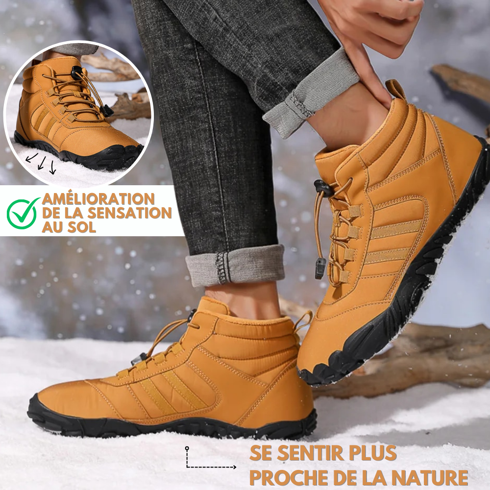 Kasdava Pro - Chaussures d'hiver pieds nus antidérapantes et universelles (unisexe)