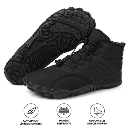 Caspar Pro Flex - Chaussure pieds nus antidérapante et universelle pour l'hiver