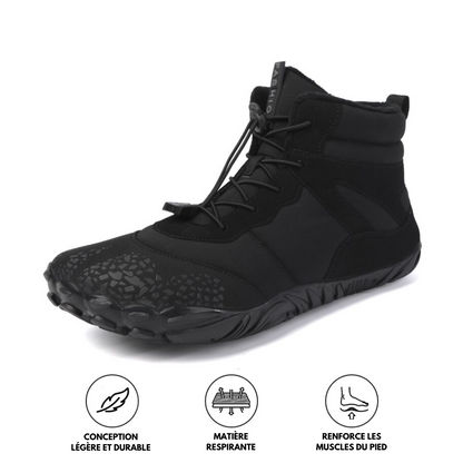 Vindra Flex - Chaussure pieds nus antidérapante et universelle pour l'hiver