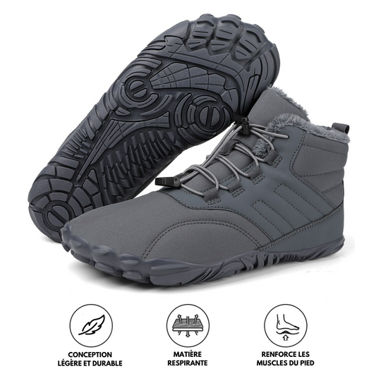 Caspar Pro Flex - Chaussure pieds nus antidérapante et universelle pour l'hiver