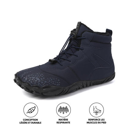 Vindra Flex - Chaussure pieds nus antidérapante et universelle pour l'hiver