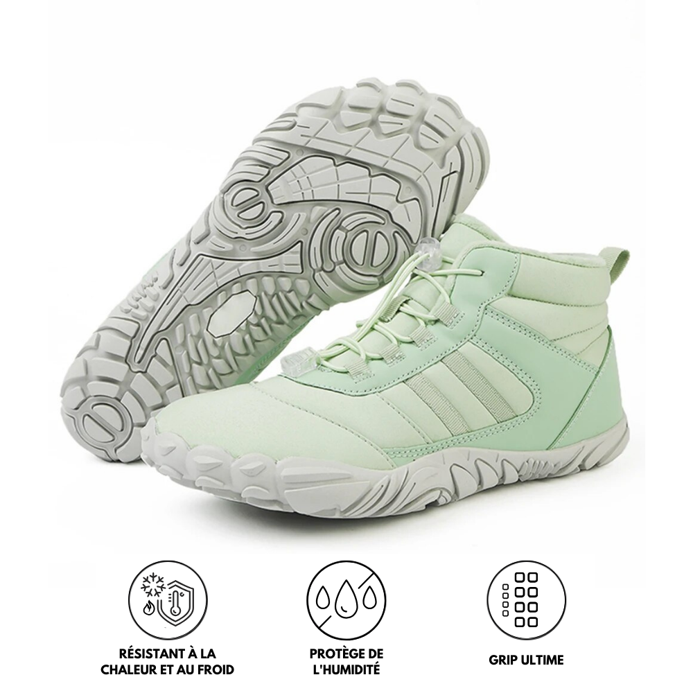 Kasdava Pro - Chaussures d'hiver pieds nus antidérapantes et universelles (unisexe)