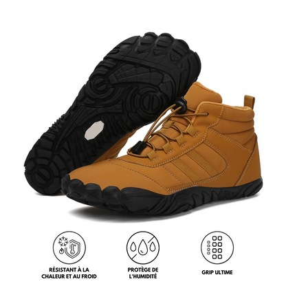 Kasdava Pro - Chaussures d'hiver pieds nus antidérapantes et universelles (unisexe)