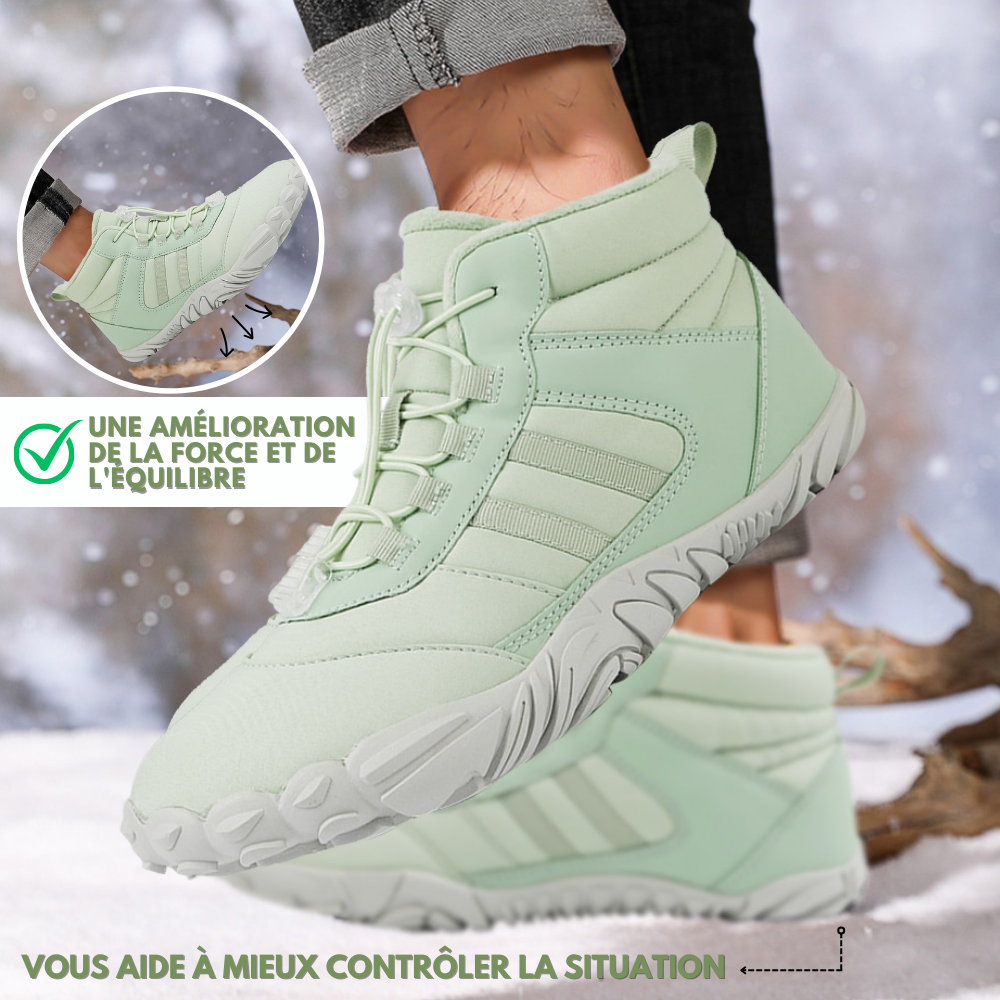 Kasdava Pro - Chaussures d'hiver pieds nus antidérapantes et universelles (unisexe)