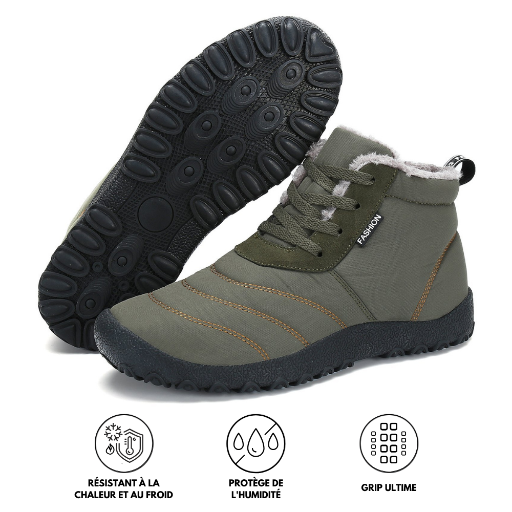 Karter Chaussures d'hiver pieds nus - Chaussures d'hiver ergonomiques
