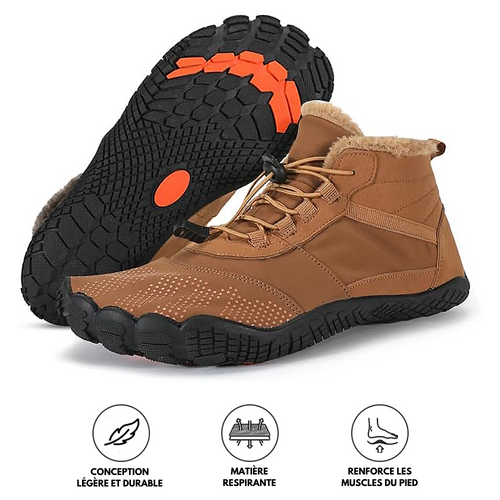Wandeva Flex - Chaussure pieds nus antidérapante et universelle pour l'hiver