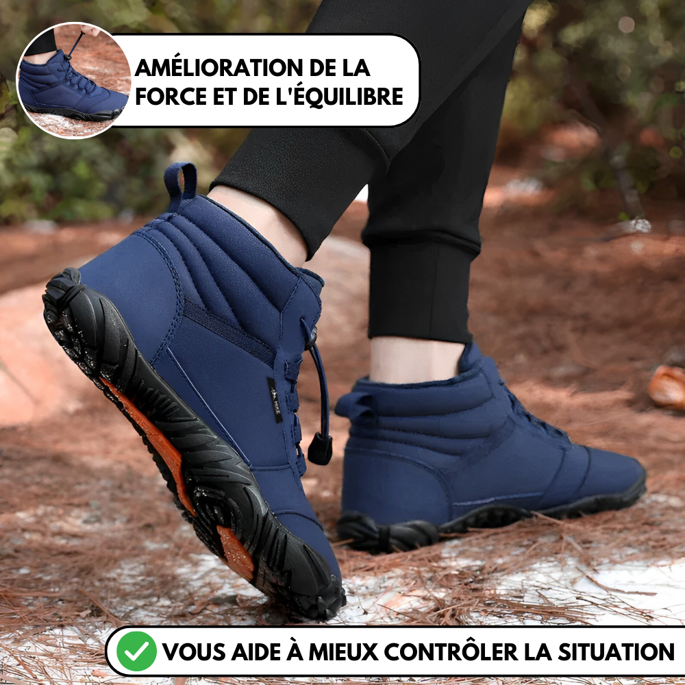 Evian Master - Non-slip, universal barefoot shoe for winter