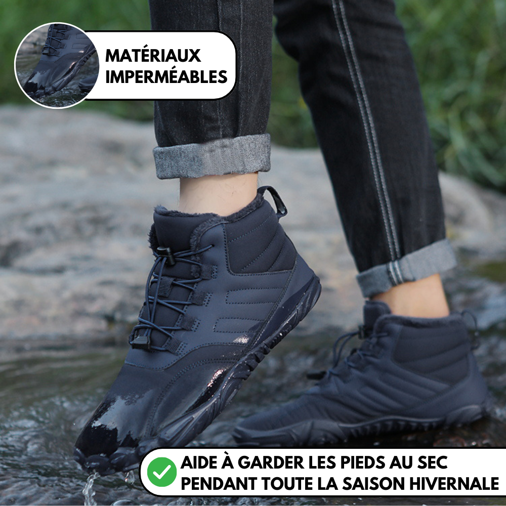Caspar Pro Flex - Chaussure pieds nus antidérapante et universelle pour l'hiver