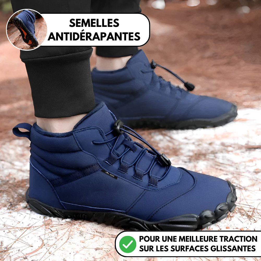 Evian Master - Non-slip, universal barefoot shoe for winter
