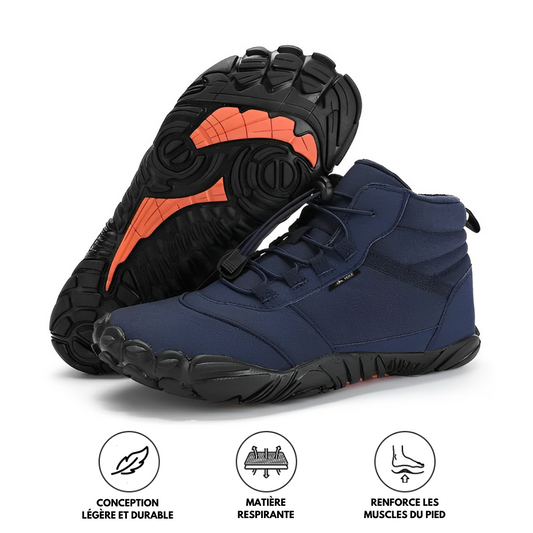 Evian Master - Chaussure pieds nus antidérapante et universelle pour l'hiver