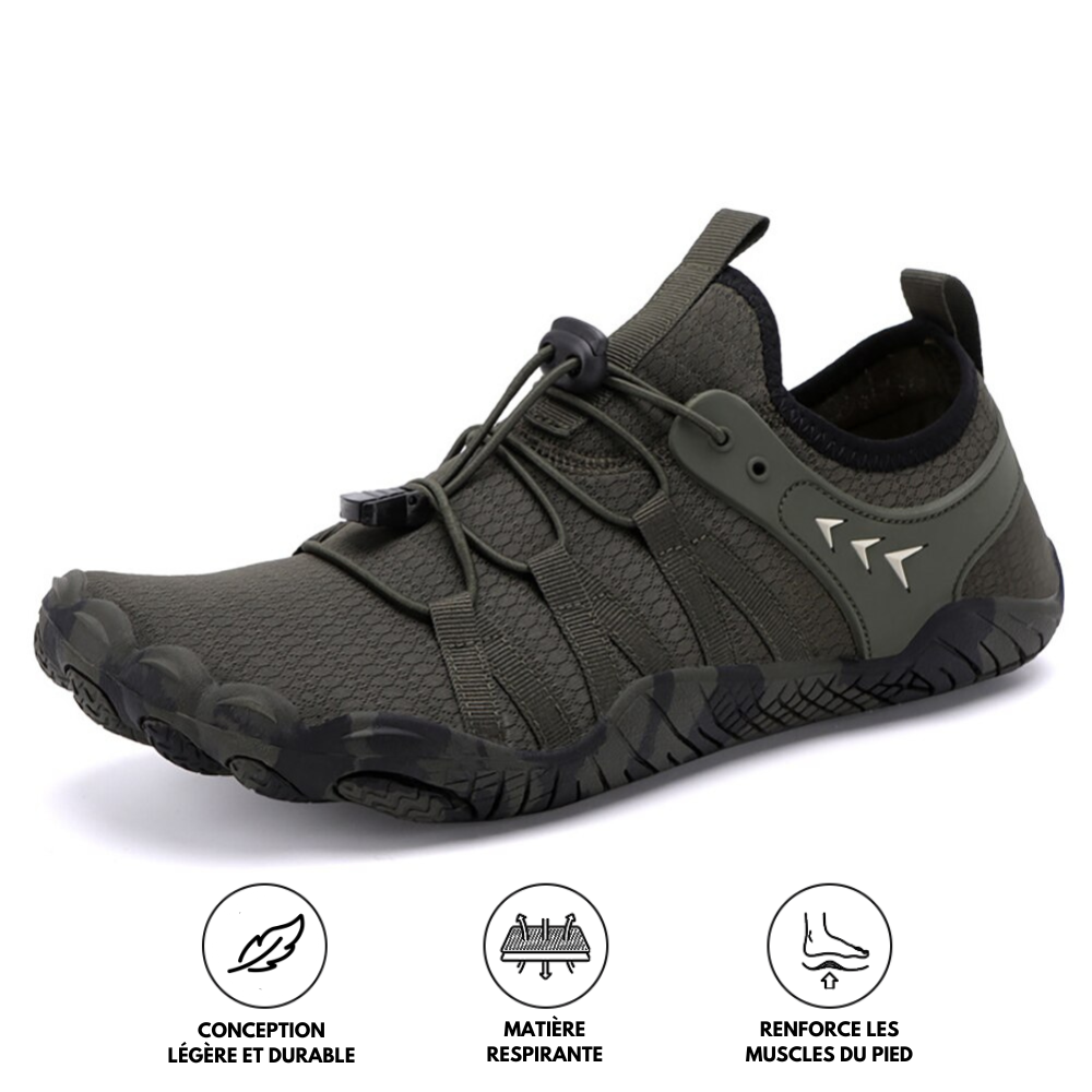 Caspian Adventure - Outdoor Barefoot Shoes with Non-Slip Grip (Unisex)