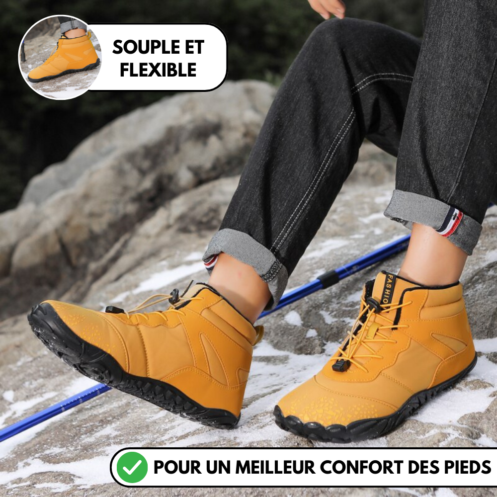 Vindra Flex - Chaussure pieds nus antidérapante et universelle pour l'hiver