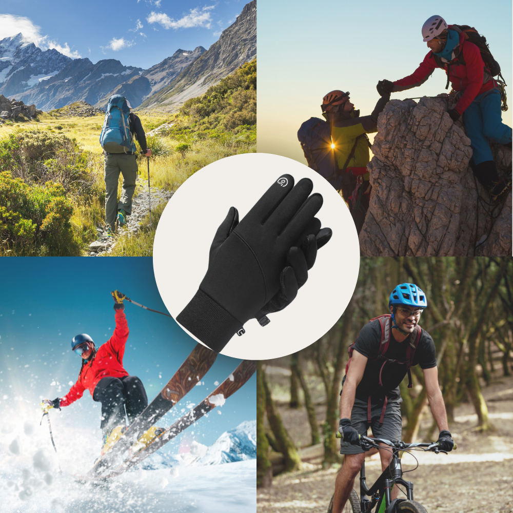 HIKE Outdoor Gloves - Gants d'extérieur coupe-vent à écran tactile