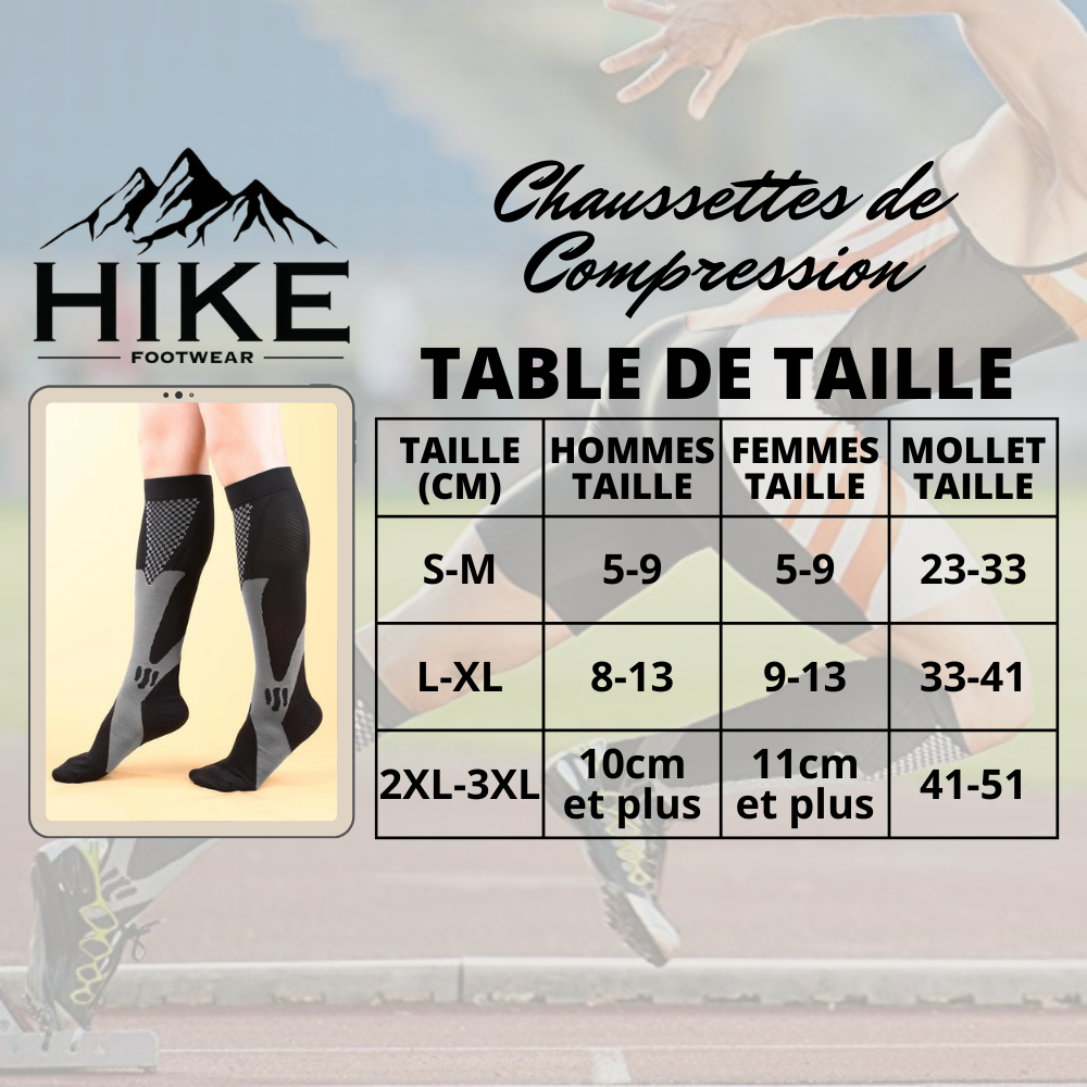 Chaussettes de Compression - Chaussettes de compression spéciales