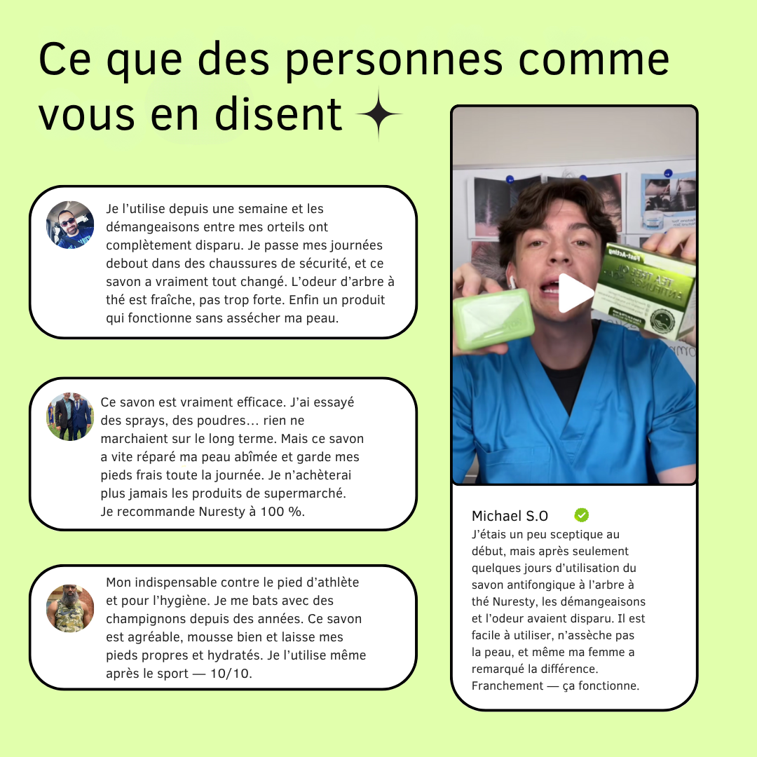Savon antifongique Nuresty
