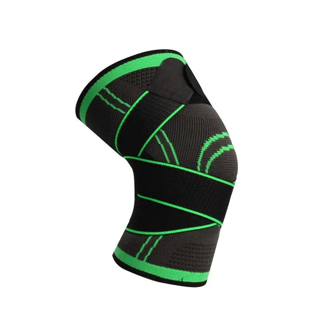 ArthroEase - Bandage de compression avec sangles élastiques pour le soutien du genou