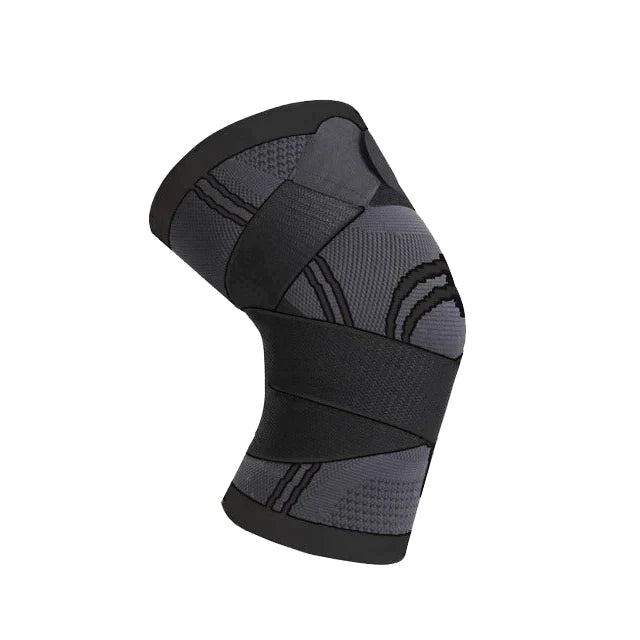 ArthroEase - Bandage de compression avec sangles élastiques pour le soutien du genou