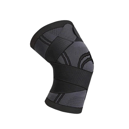 ArthroEase - Bandage de compression avec sangles élastiques pour le soutien du genou