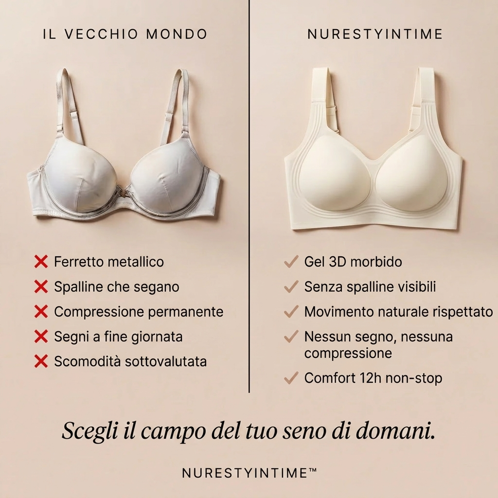 Il Reggiseno Gel Lift 3D Nuresty™