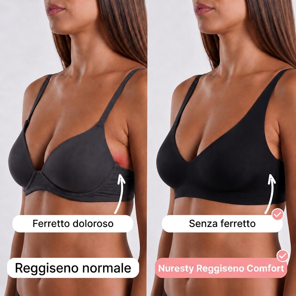 Reggiseno Comfort senza cuciture e senza ferretto